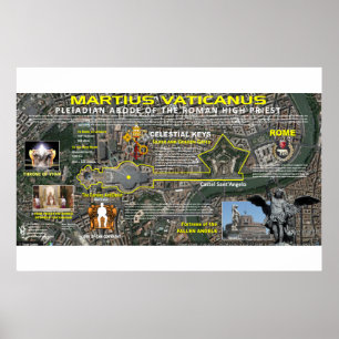 Vaticaan Martian Star Map-1 Poster