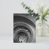 Vaticaan Museum Spiral Staircase Briefkaart (Staand voorkant)