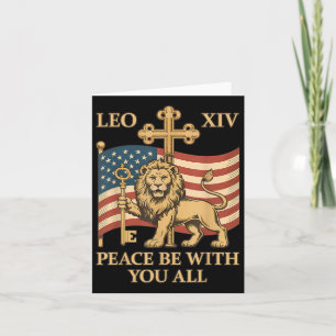 Vaticaan Paus Leo XIV - Vrede zij met jullie allen Kaart
