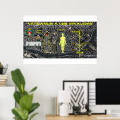 Vaticaan Pleiades Pattern 6 Poster (Thuiskantoor)