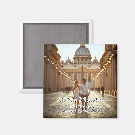 Vaticaan Reizen Aangepaste Foto Souvenir Magneet