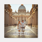 Vaticaan Reizen Aangepaste Foto Souvenir Magneet (Voorkant)