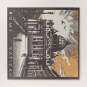 Vaticaan Rome Italië Europa Legpuzzel (Horizontaal)