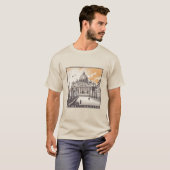 Vaticaan Rome Italië Europa T-shirt (Voorkant volledig)