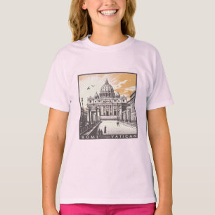 Vaticaan Rome Italië Europa T-shirt