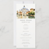 Vaticaan Rome - Landschap Weddenschap Kaart (Voorkant)