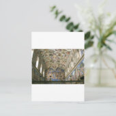 Vaticaan Sistine Chapel Briefkaart (Staand voorkant)