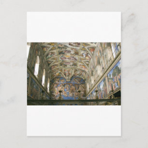 Vaticaan Sistine Chapel Briefkaart