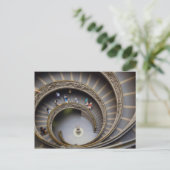 Vaticaan, trap naar de hemel, Rome, Italië Briefkaart (Staand voorkant)