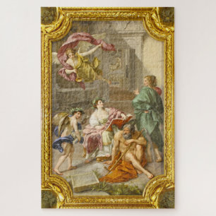 Vaticaanbibliotheek "Triumph of History Over Time" Legpuzzel
