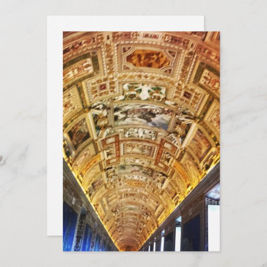 Vaticaanblanco briefkaart (Voorkant / Achterkant)