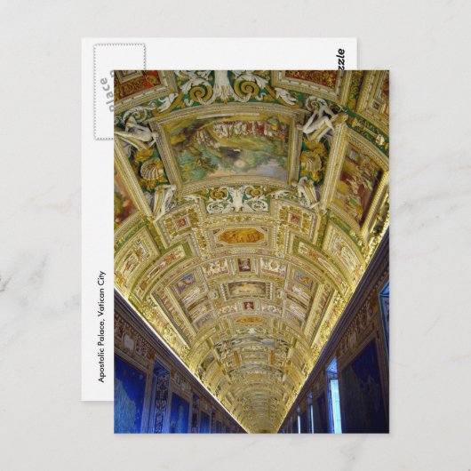 vaticaangalerijkaarten briefkaart (Voorkant / Achterkant)