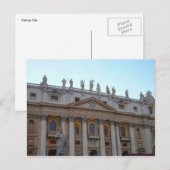 vaticaangebouw briefkaart (Voorkant / Achterkant)
