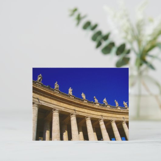 vaticaankolommen briefkaart (Staand voorkant)