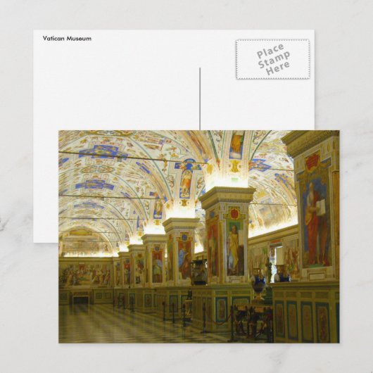 vaticaanmuseum briefkaart (Voorkant / Achterkant)