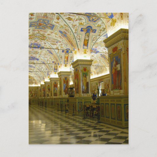 vaticaanmuseum briefkaart (Voorkant)