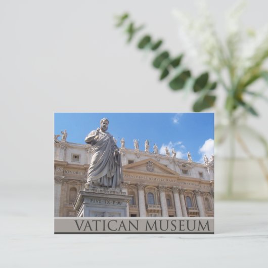Vaticaanmuseum Briefkaart (Staand voorkant)