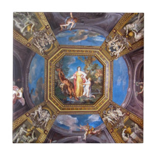 Vaticaanmuseum plafontegel tegeltje