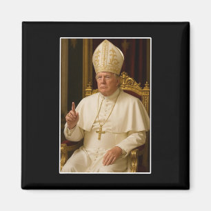 Vaticaans christelijk een nieuwe paus grappig poli magneet
