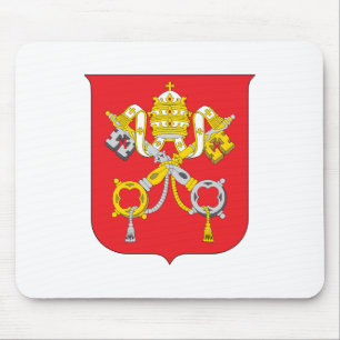 Vaticaans land wapen wapenschild symbool embleem v muismat