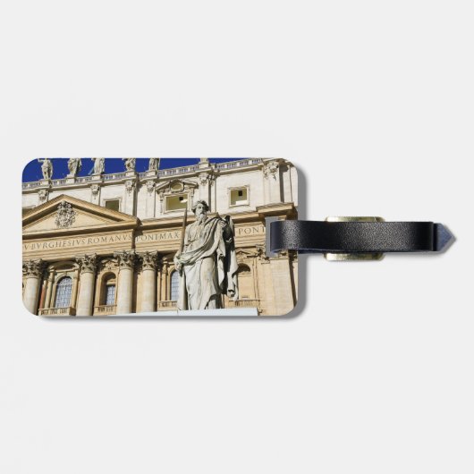Vaticaans museum bagagelabel (Achterkant horizontaal)