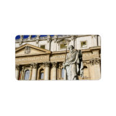 Vaticaans museum etiket (Voorkant)