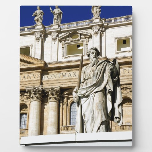 Vaticaans museum fotoplaat (Voorkant)