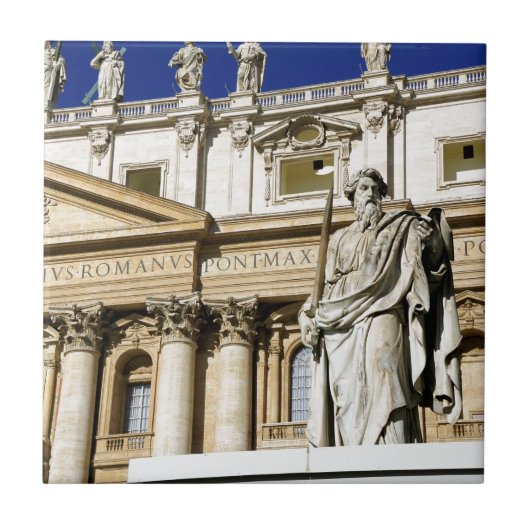 Vaticaans museum tegeltje (Voorkant)
