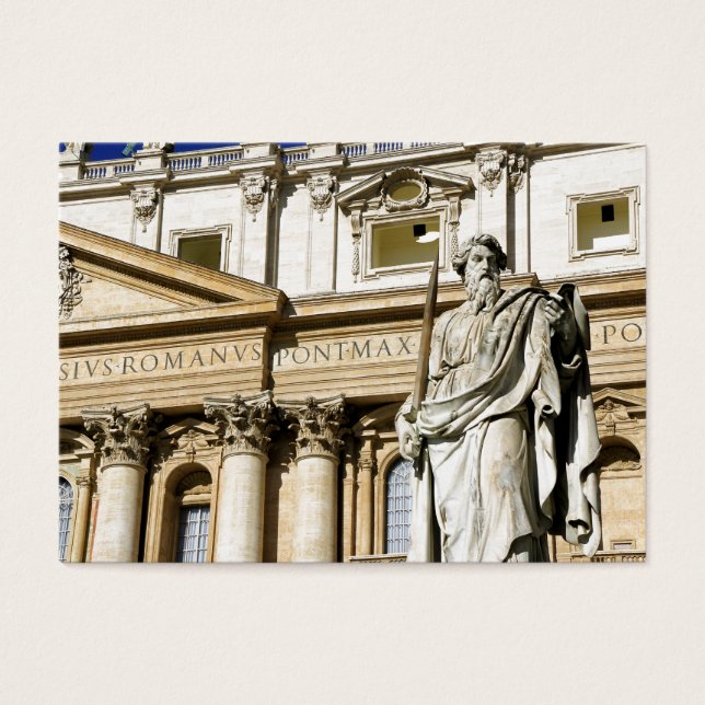 Vaticaans museum visitekaartjes (Voorkant)