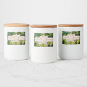 Vaticaans schilderij voedselcontainer etiket (Flessen)