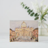 Vaticaanse ansichtkaart briefkaart (Staand voorkant)