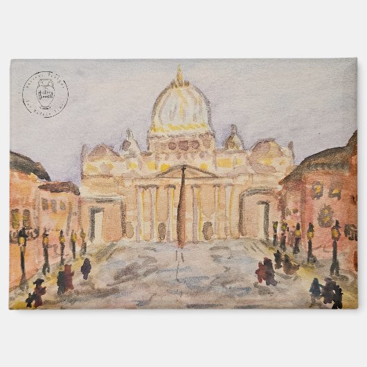 Vaticaanse magneet (Voorkant)