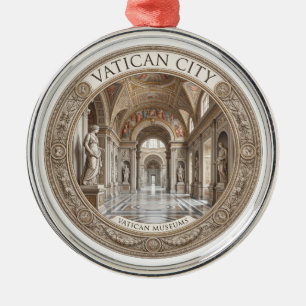 Vaticaanse Musea Metalen Ornament