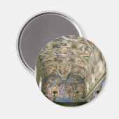 Vaticaanse Sixtijnse Kapel Magneet (Voorkant / Achterkant)