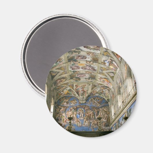 Vaticaanse Sixtijnse Kapel Magneet (Voorkant / Achterkant)