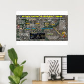 Vaticaanse sterrenkaart poster (Thuiskantoor)