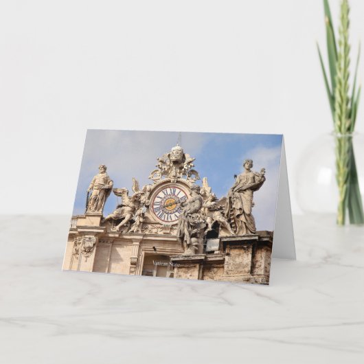 Vaticaanstaat, Italië, Vaticaan Kaart (Voorkant)