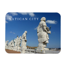 Vaticaanstad basiliek beelden uitzicht koelkastmag magneet