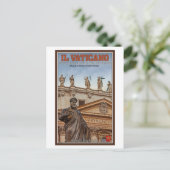 Vaticaanstad Briefkaart (Staand voorkant)