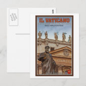 Vaticaanstad Briefkaart (Voorkant / Achterkant)