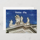 Vaticaanstad briefkaart (Voorkant / Achterkant)
