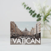 Vaticaanstad Briefkaart (Staand voorkant)