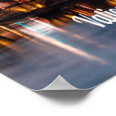 Vaticaanstad in de nacht rooms-katholieke kerk poster (Hoek)