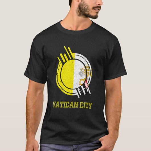 Vaticaanstad Is Mijn Land T-shirt (Voorkant)