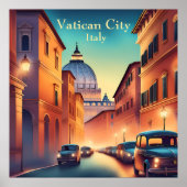 Vaticaanstad Italië Poster (Voorkant)