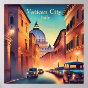 Vaticaanstad Italië Poster