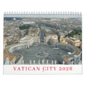 Vaticaanstad kalender 2026 (Hoes)