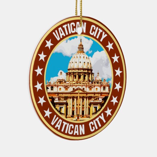 Vaticaanstad Keramisch Ornament (Rechts)