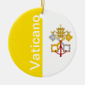 Vaticaanstad Keramisch Ornament (Voorkant)