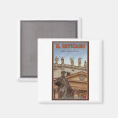 Vaticaanstad Magneet (Voorkant / Achterkant)